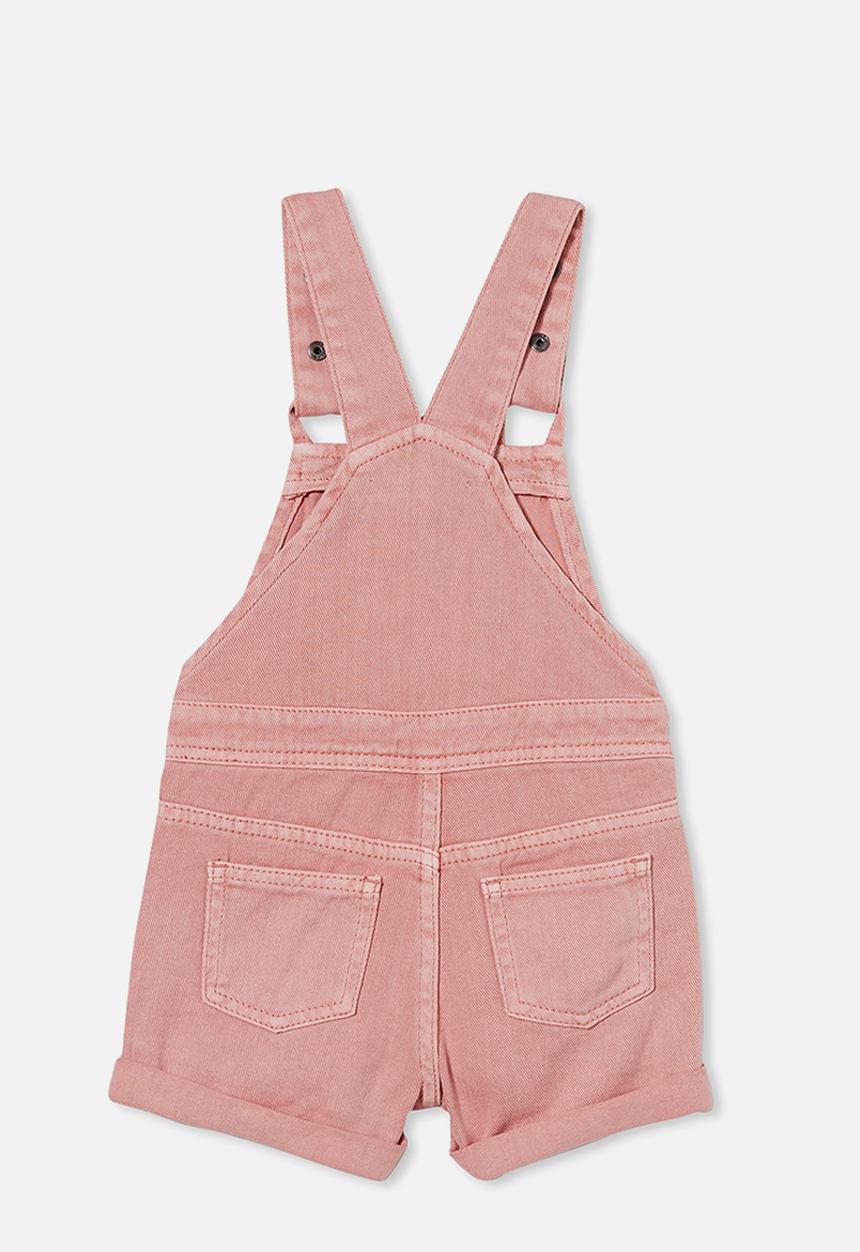 Cotton On - Ginnie slouch shortall - musk rose