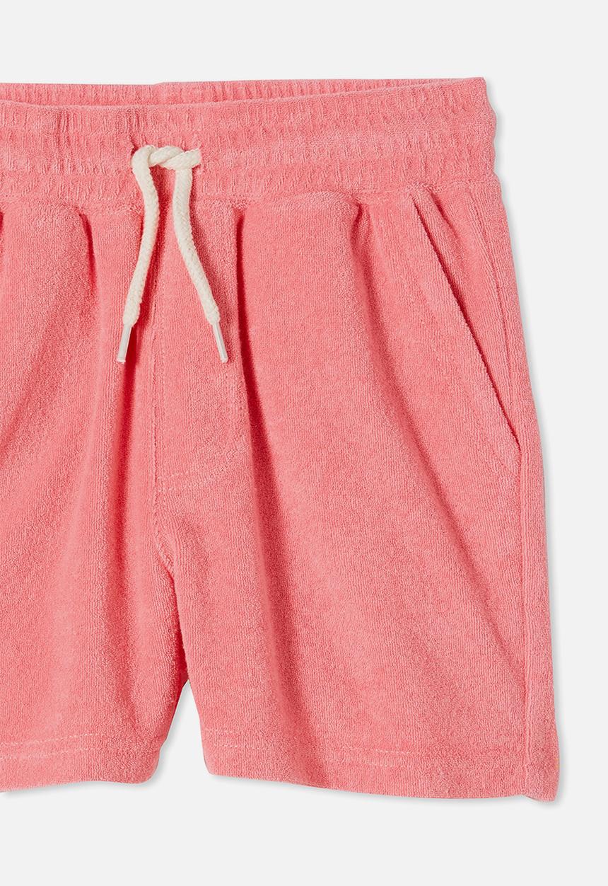 Cotton On - Henry slouch short 80/20 - retro coral
