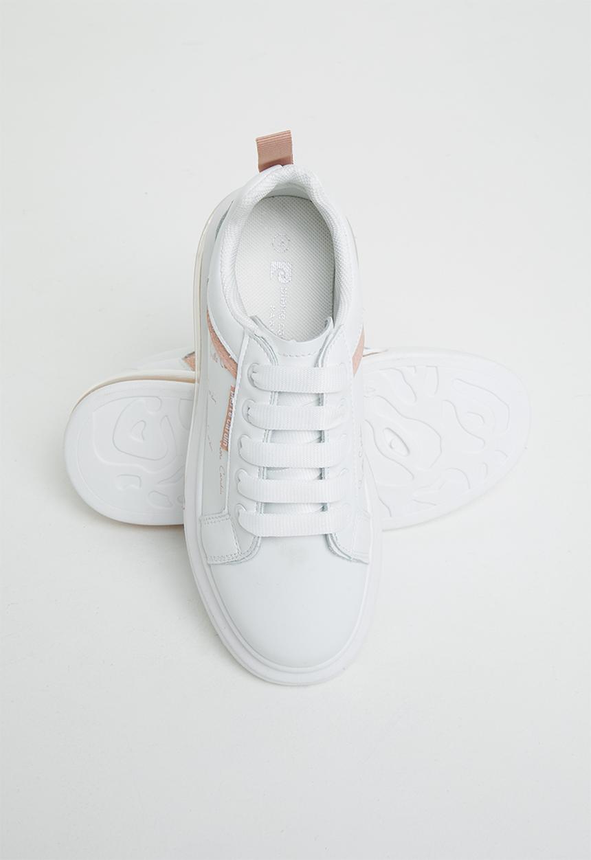 Pierre Cardin - Youth 00031 sneaker - pink & white