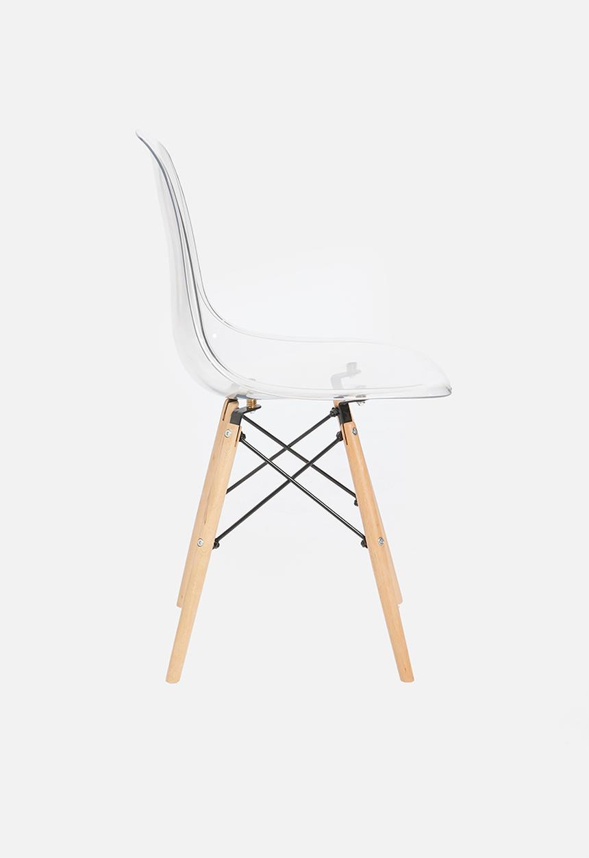 Fine Living - Emma ghost chair - clear