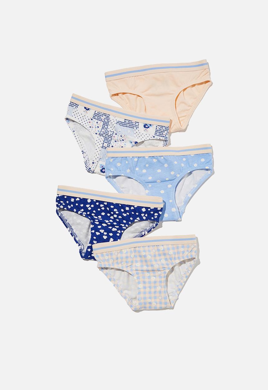 Cotton On - Girls 5 pack underwear - multi