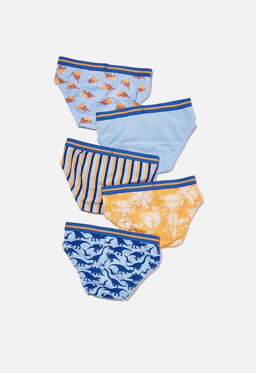 Cotton On - Boys 5 pack brief - multi