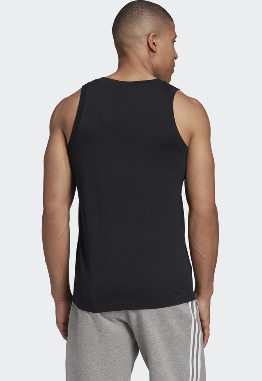adidas Originals - Trefoil tank  - black/white