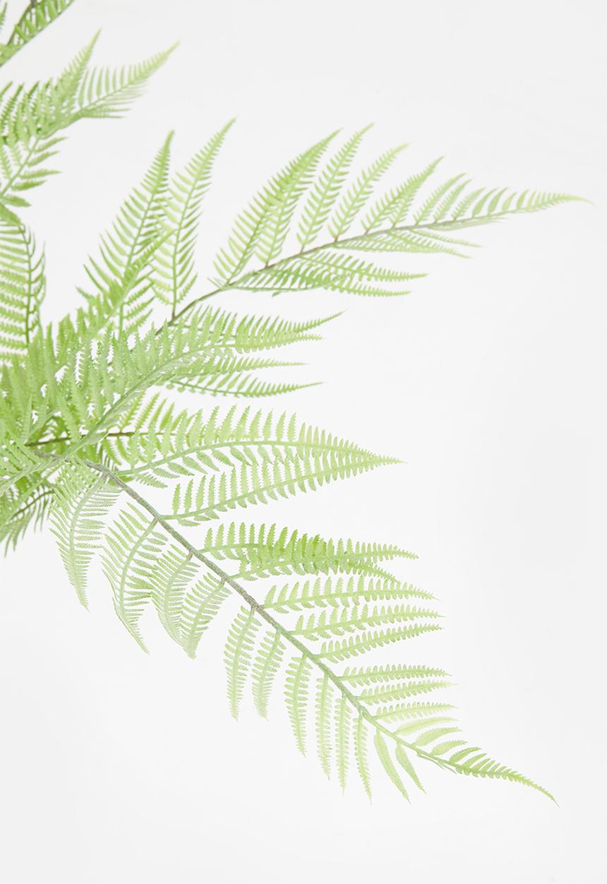 Silk By Design - Sword fern artificial plant - black