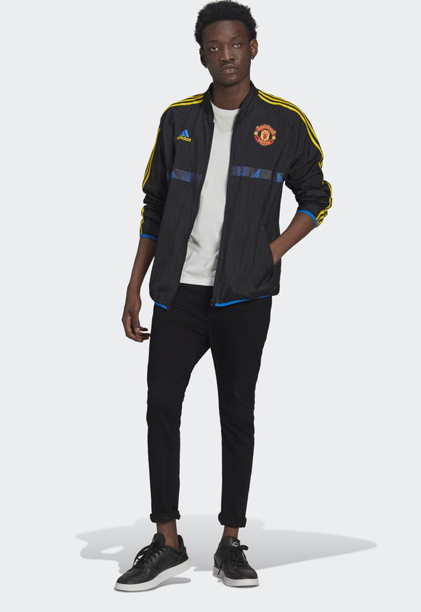 adidas Performance - MANCHESTER UNITED ICONS WOVEN JACKET - black