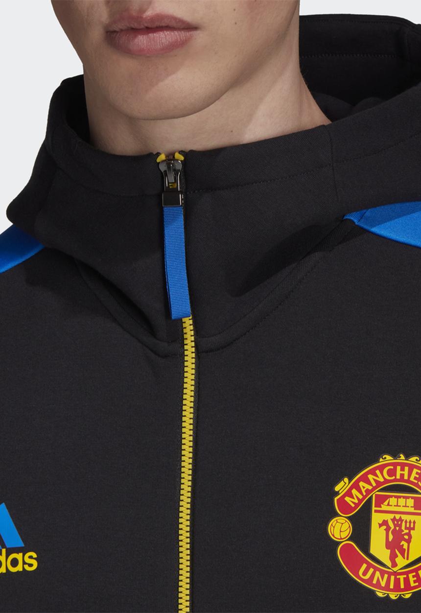 adidas Performance - MANCHESTER UNITED ADIDAS Z.N.E. ANTHEM JACKET - black/glory blue