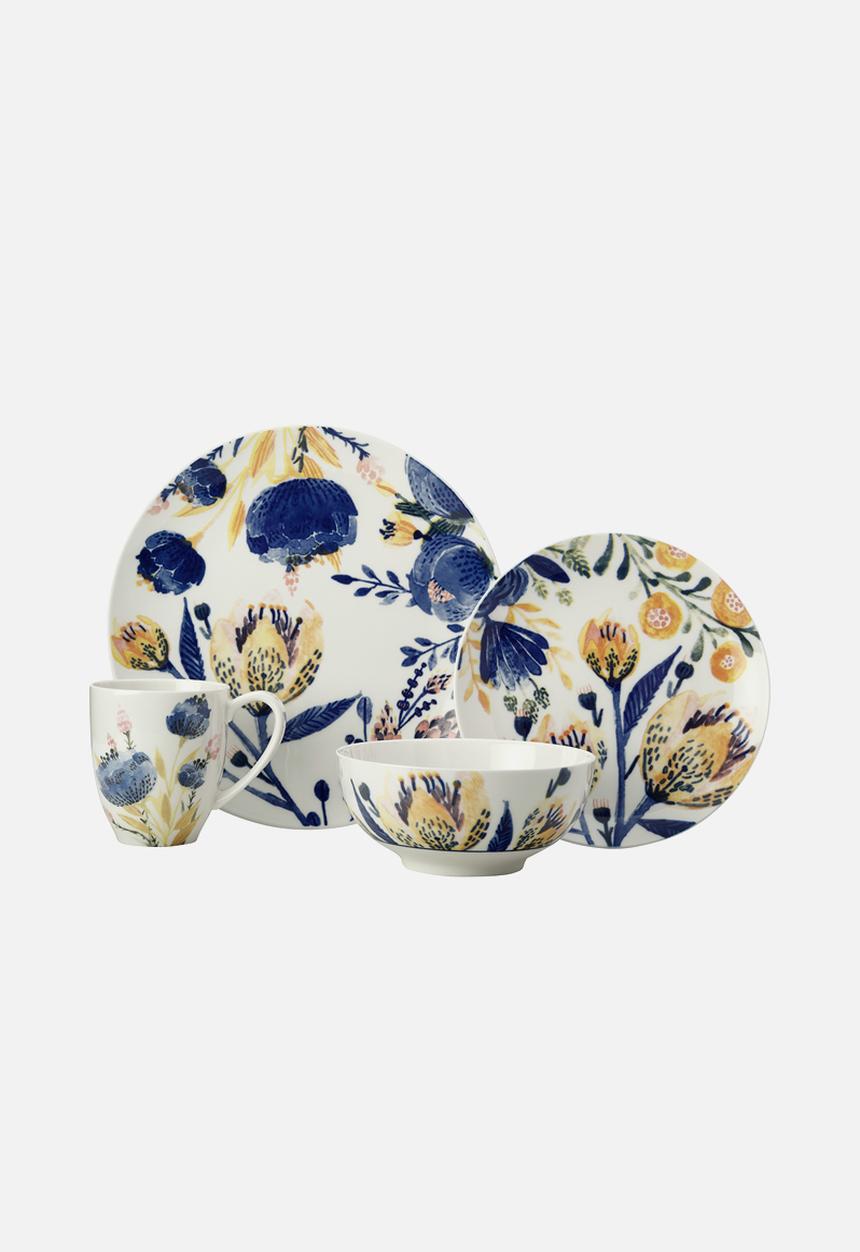 Maxwell & Williams - Fiorella 16 piece dinner set - floral
