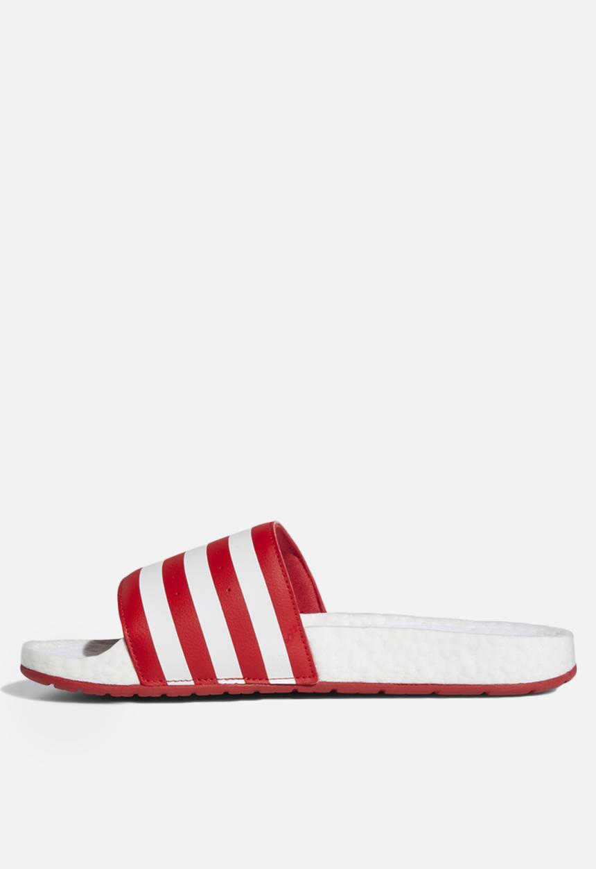 adidas Originals - Adilette boost - red/white