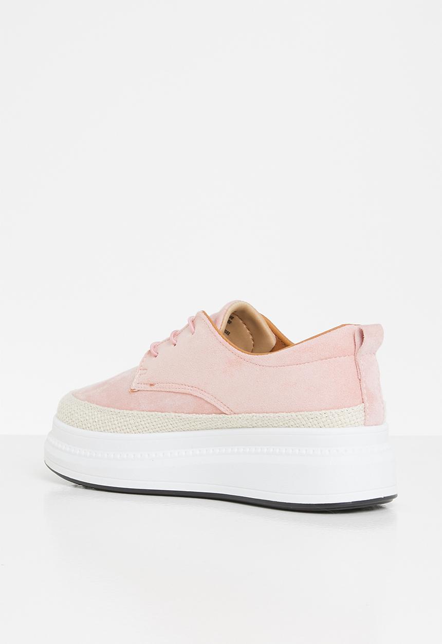 Butterfly Feet - Senhora 1 flatform derby - pink