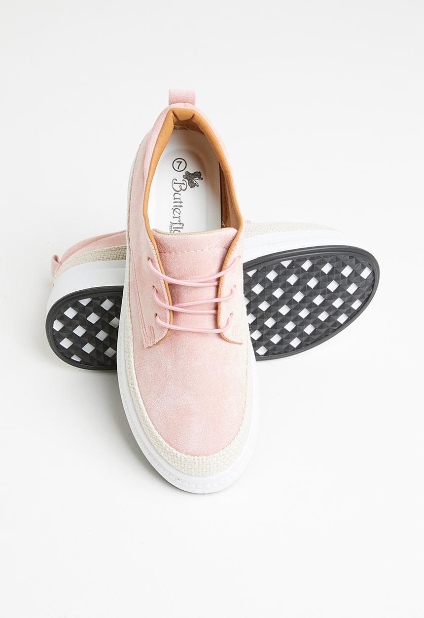 Butterfly Feet - Senhora 1 flatform derby - pink