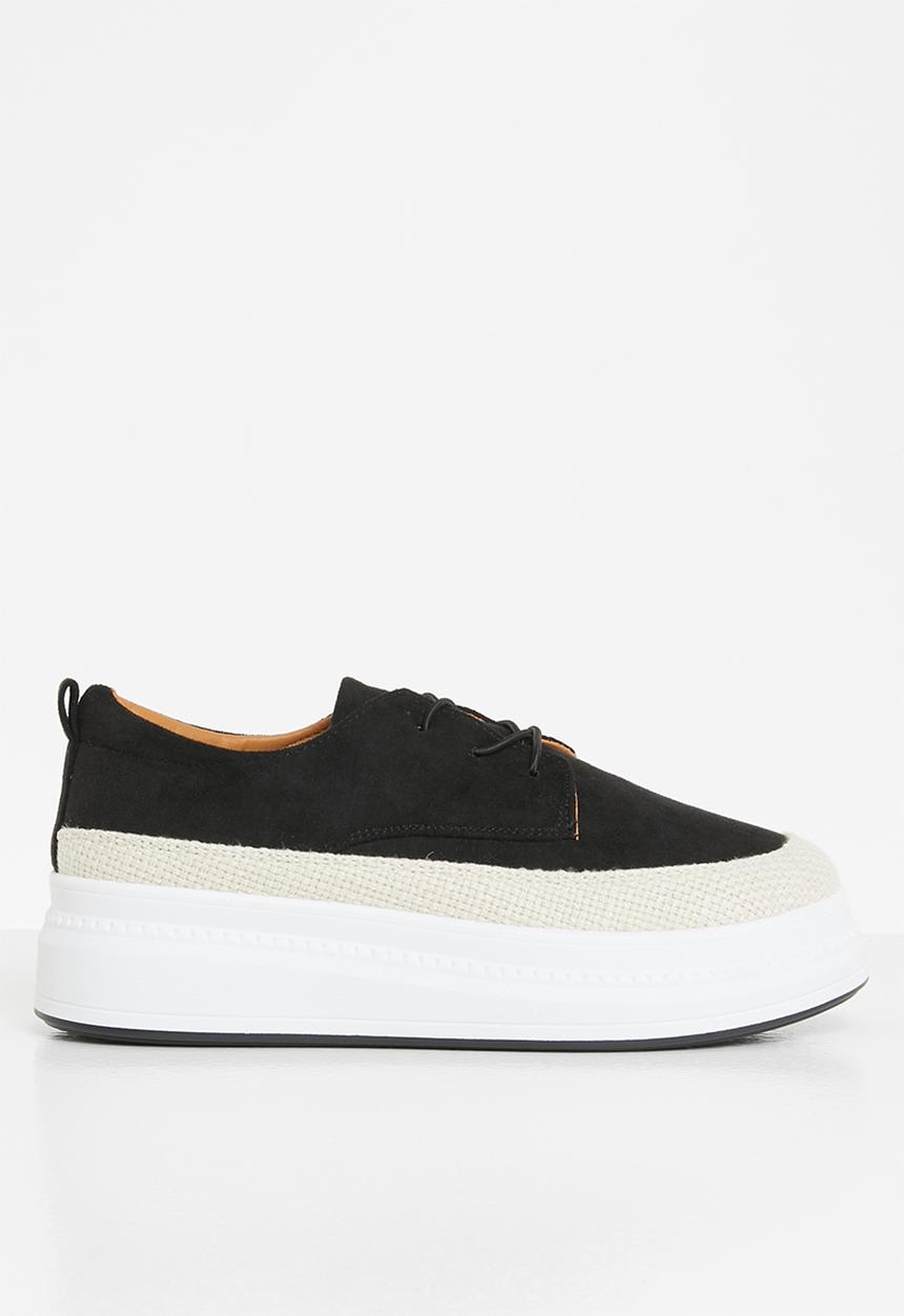 Butterfly Feet - Senhora 1 flatform derby - black