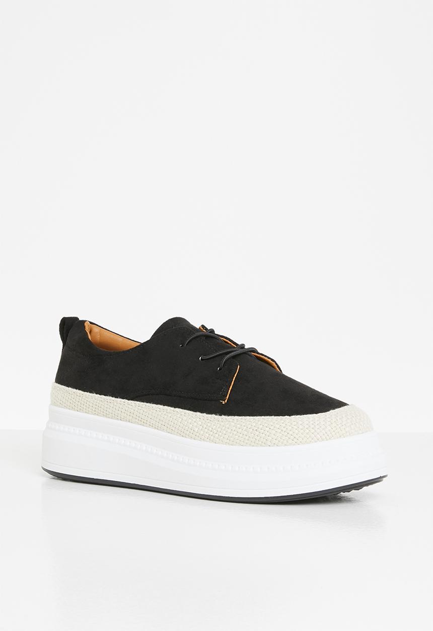 Butterfly Feet - Senhora 1 flatform derby - black