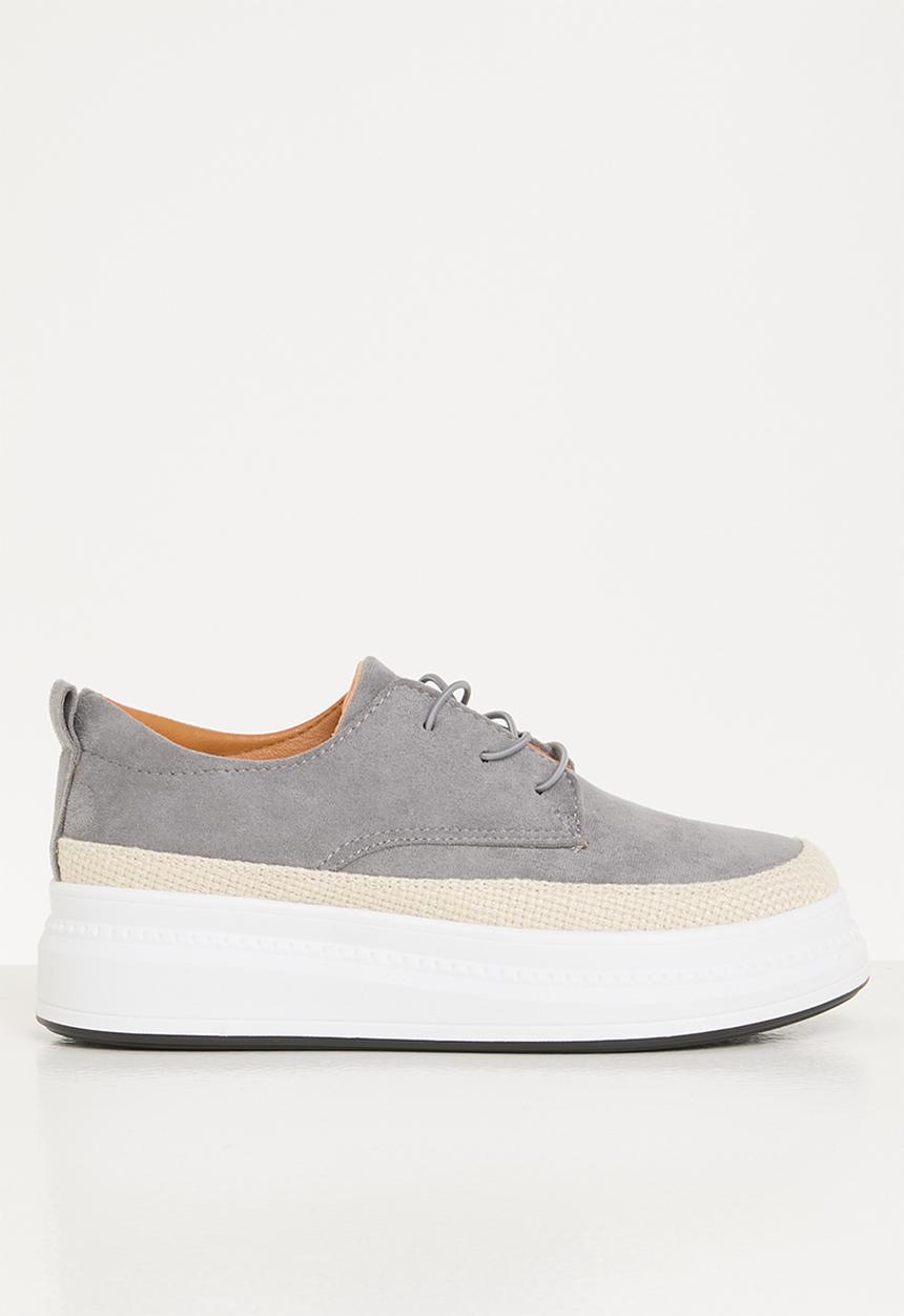 Butterfly Feet - Senhora 1 flatform derby - grey