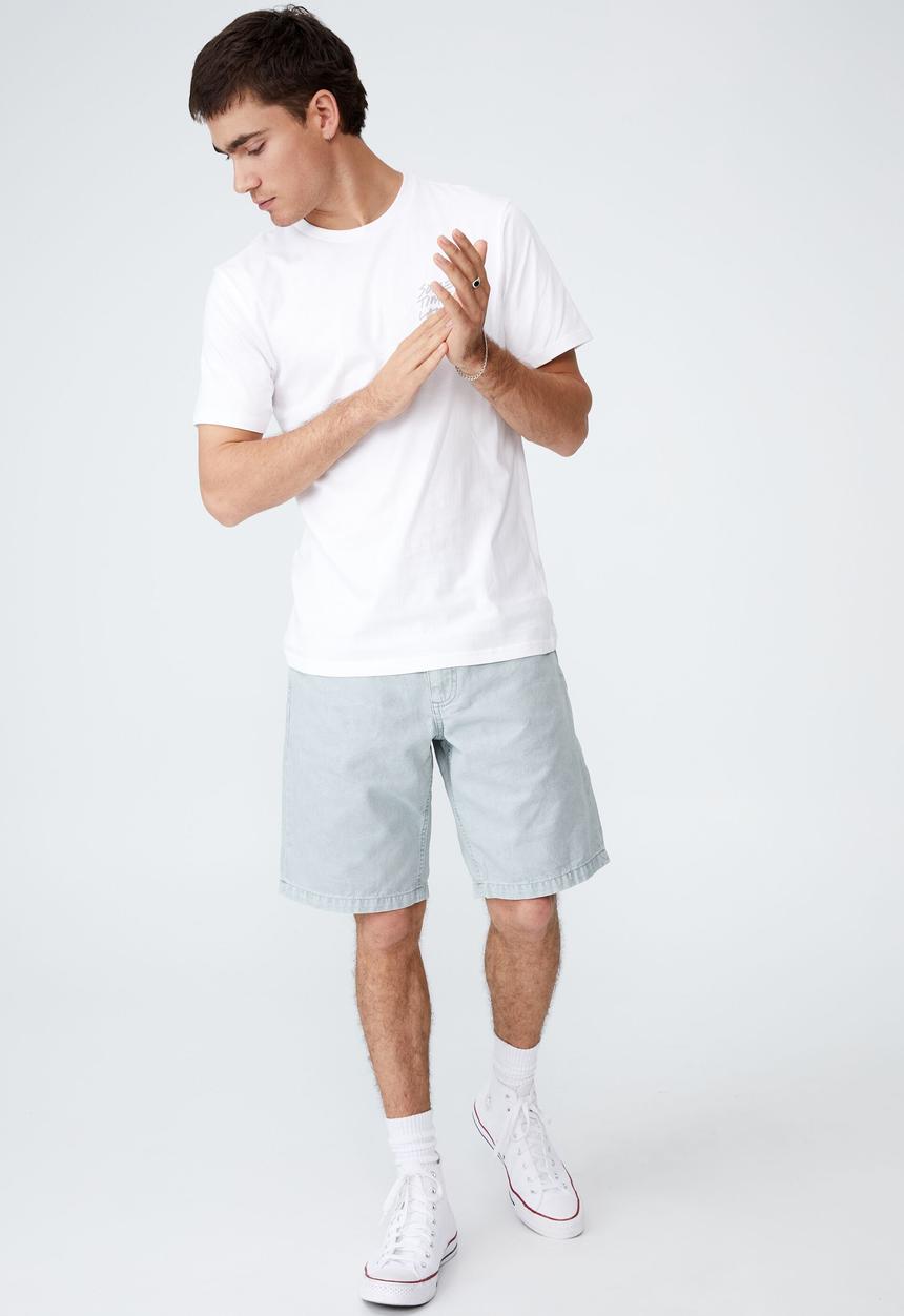 Cotton On - Tbar street t-shirt - white