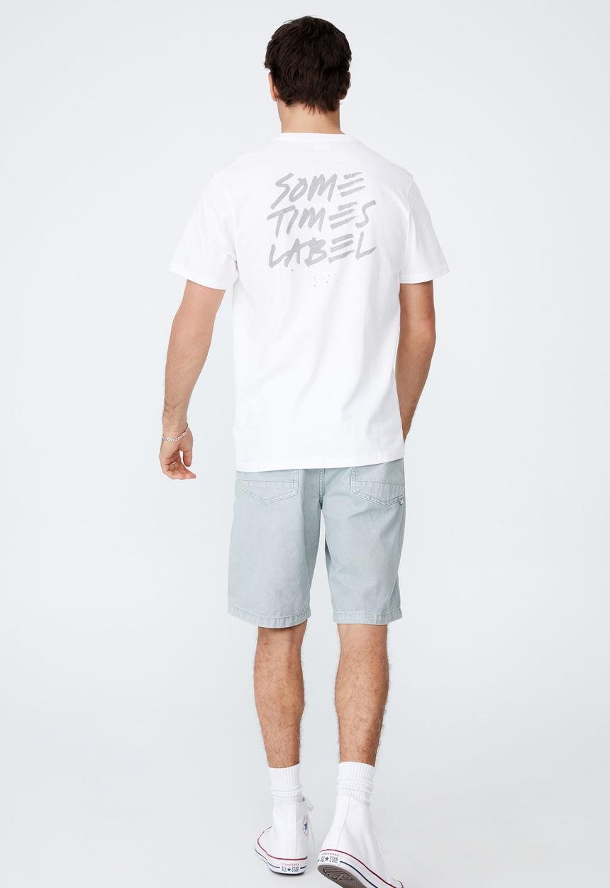 Cotton On - Tbar street t-shirt - white
