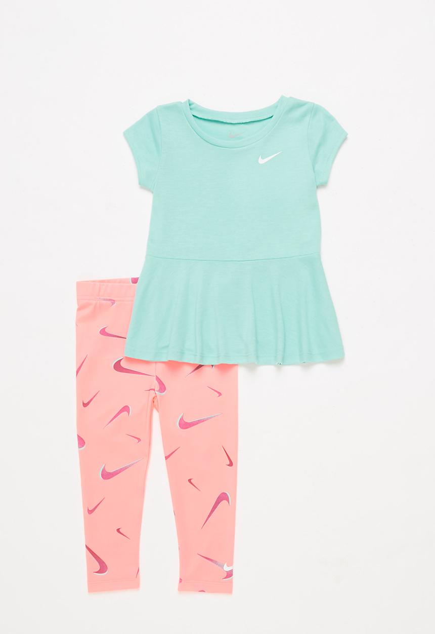 Nike - Nkg 3d swoosh tunic set - sunset pulse
