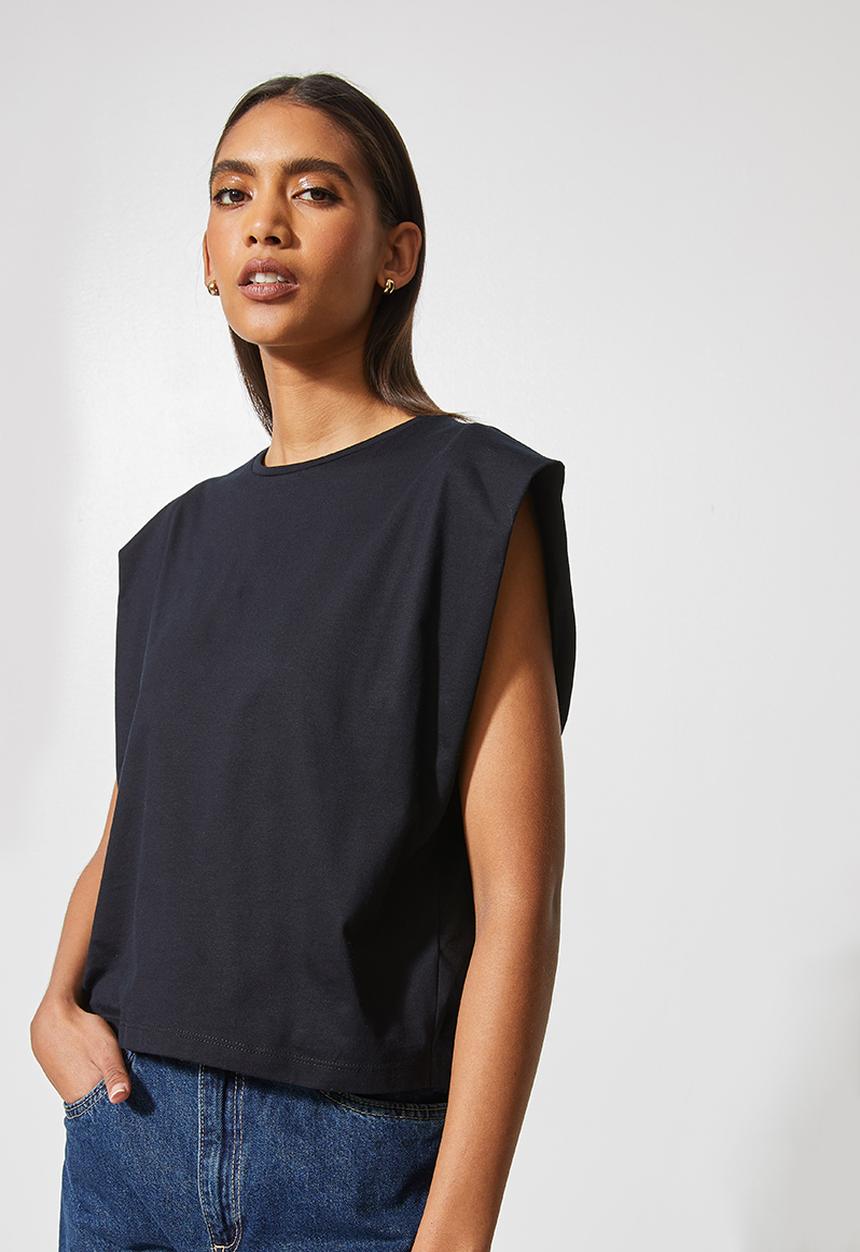 Superbalist - Muscle tee - black
