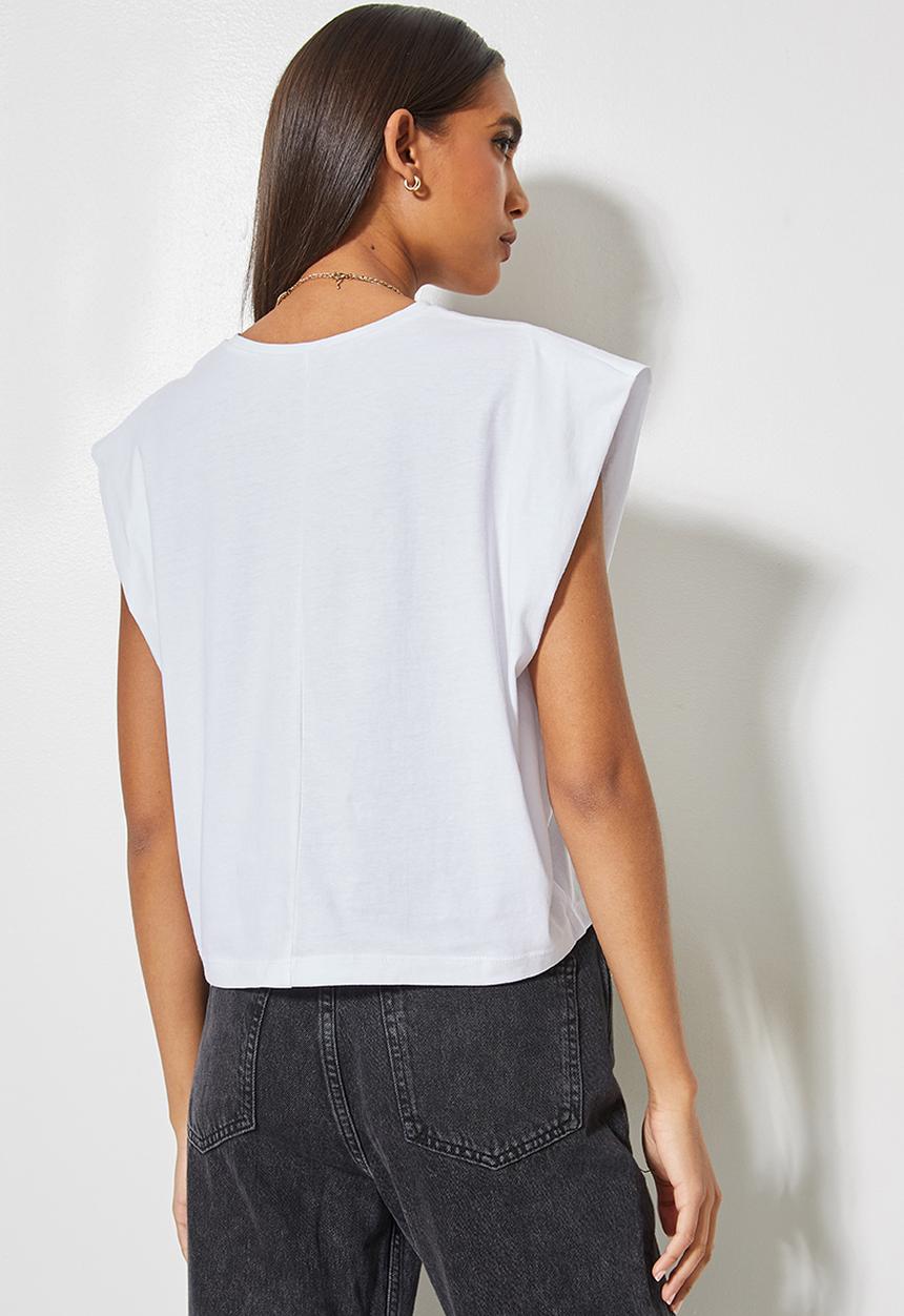 Superbalist - Muscle tee - white