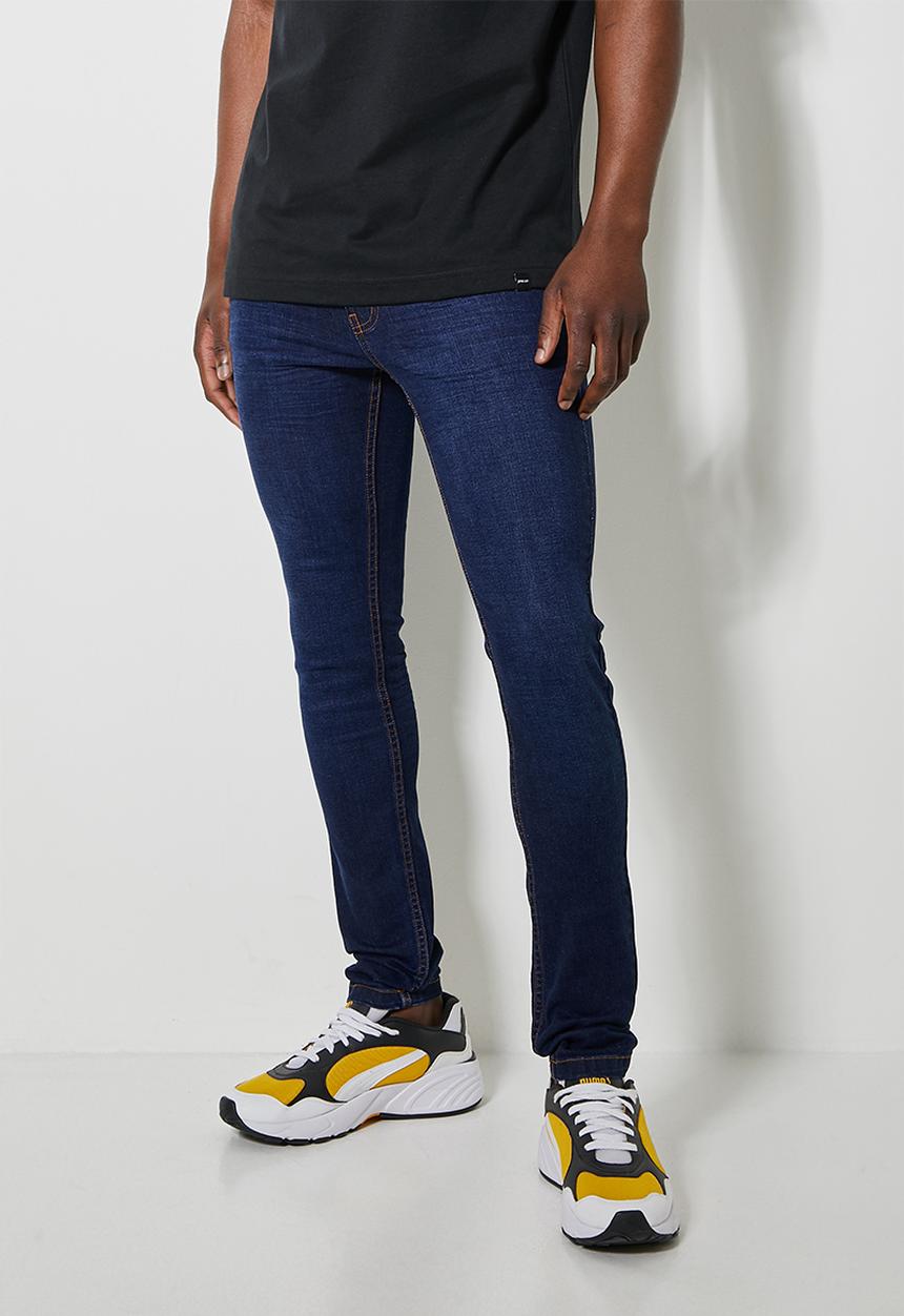 Superbalist - London super skinny jeans - dark blue