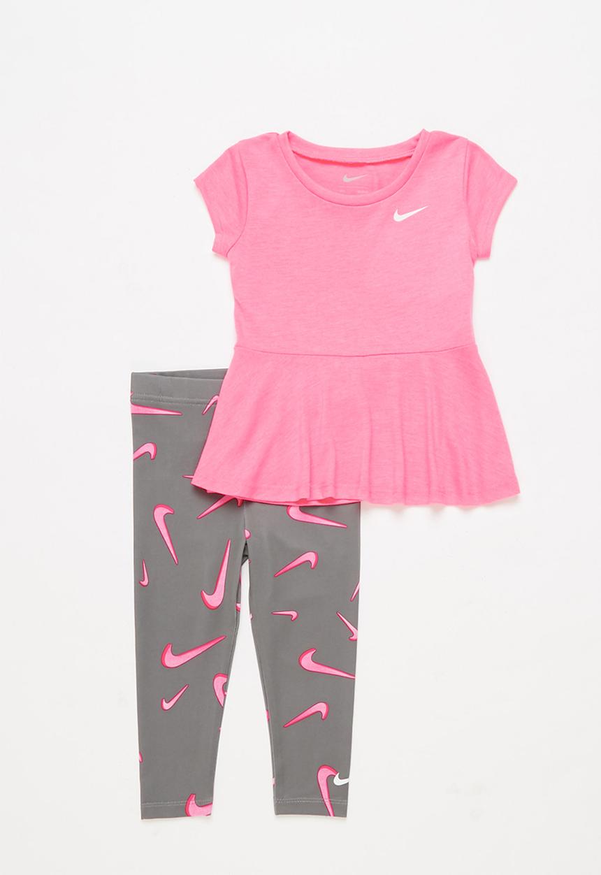 Nike - Nkg 3d swoosh tunic set - smoke grey