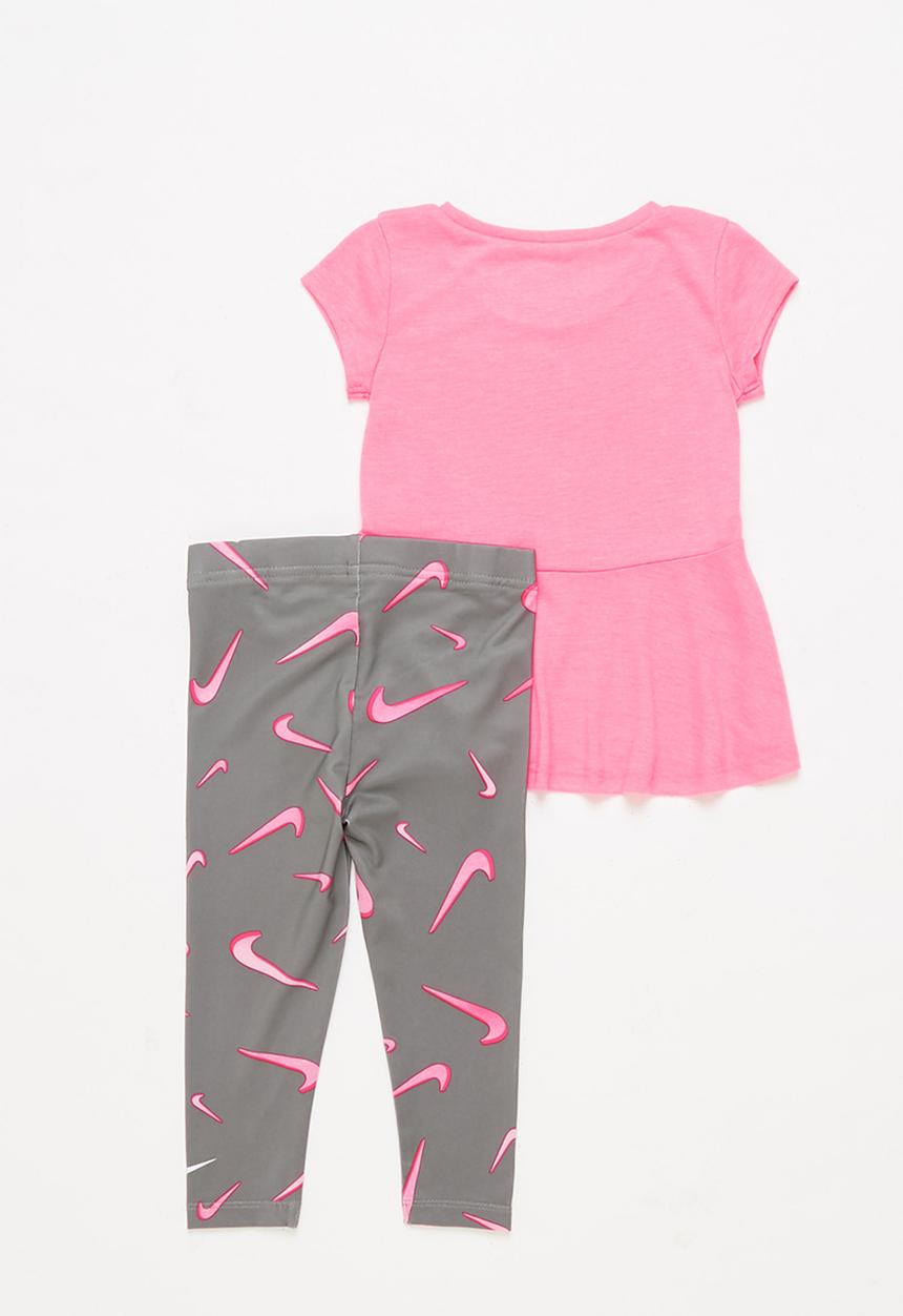 Nike - Nkg 3d swoosh tunic set - smoke grey