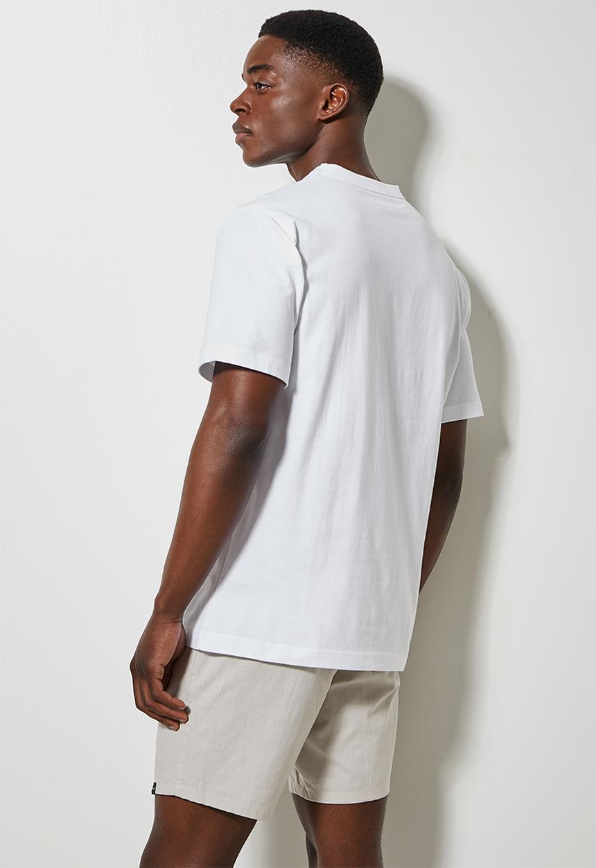 Superbalist - 2-pack aaron organic relaxed fit crew tee - white