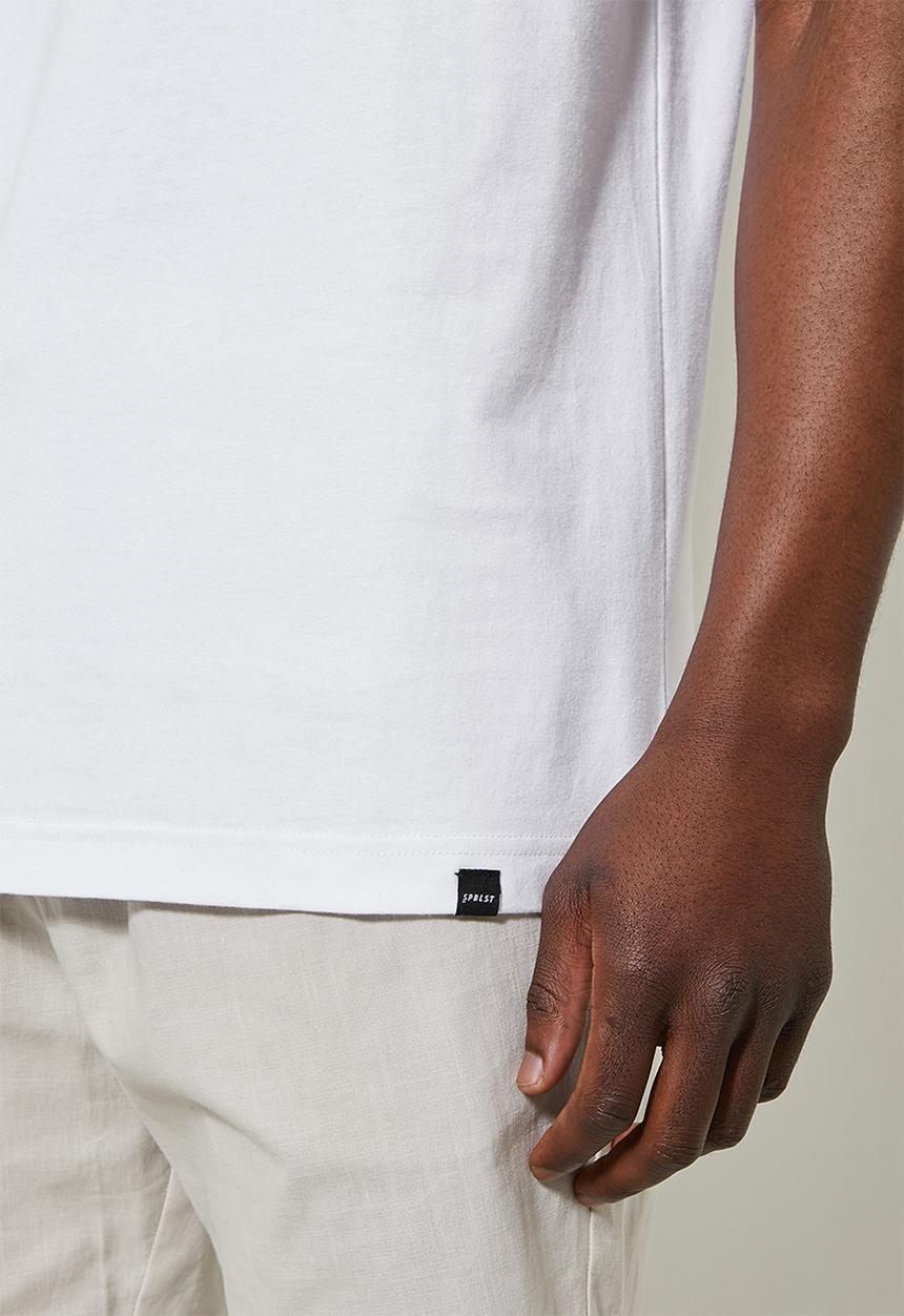 Superbalist - 2-pack aaron organic relaxed fit crew tee - white