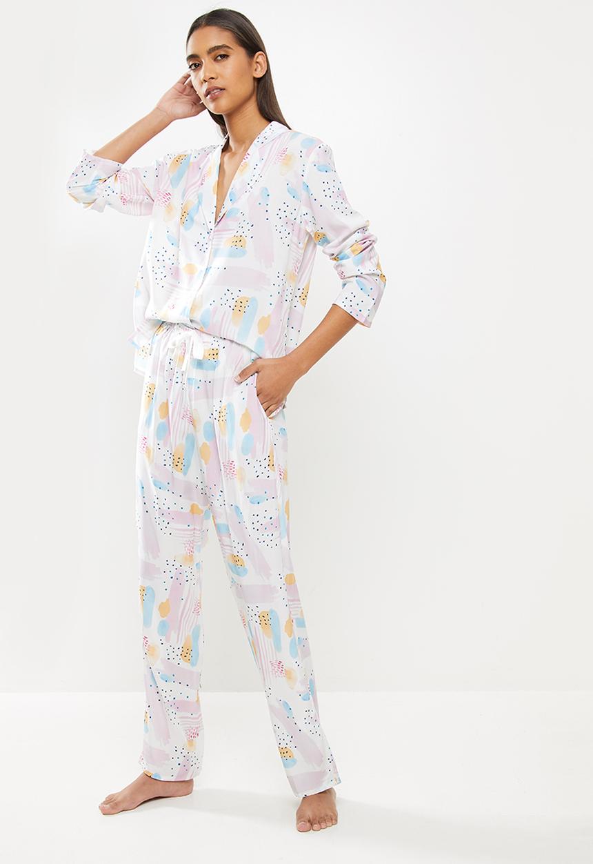 Superbalist - Sleep shirt & pants set - multi