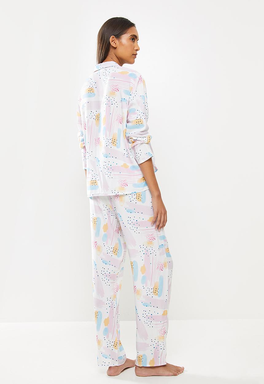 Superbalist - Sleep shirt & pants set - multi