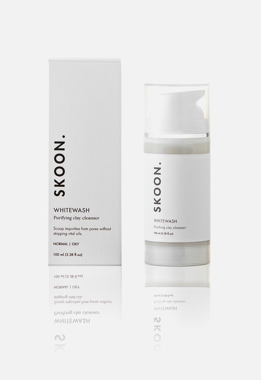 SKOON. - WHITEWASH Purifying Clay Cleanser - 100ml