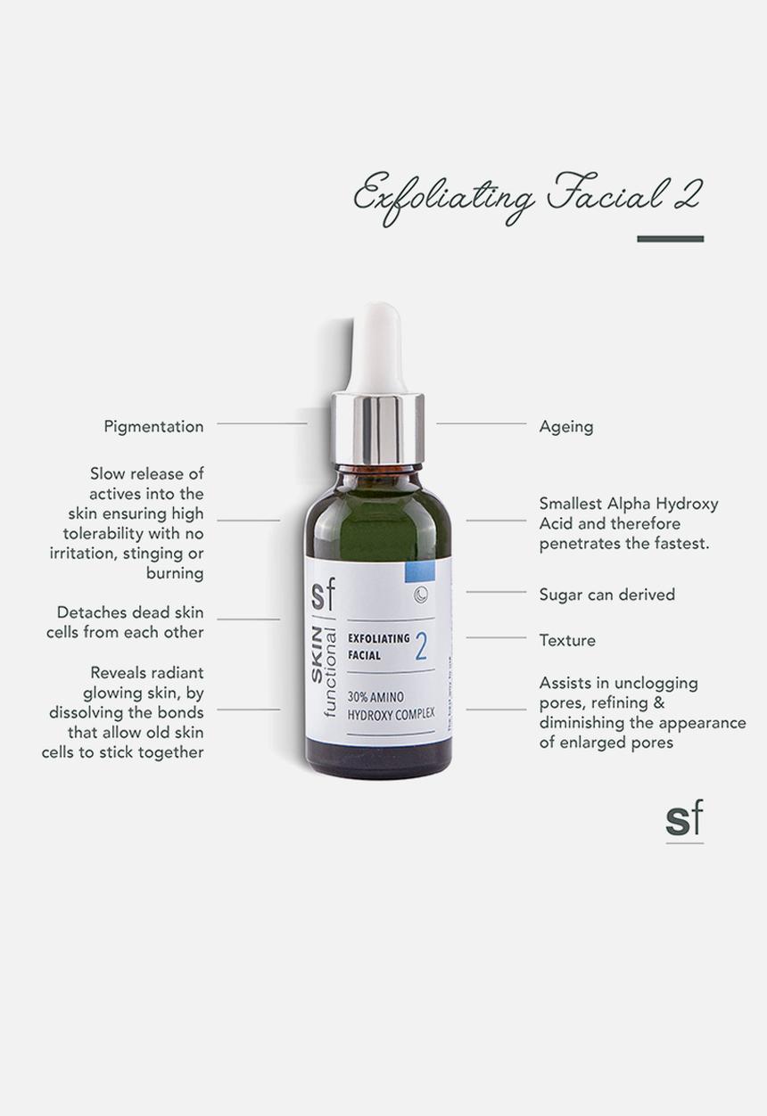 SKIN functional - 30% Amino Hydroxy Complex - Exfoliating Facial 2