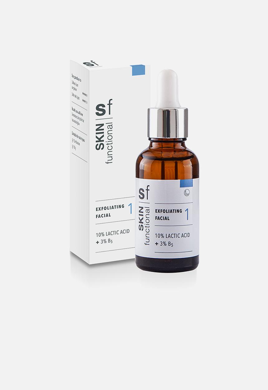 SKIN functional - 10% Lactic Acid + 3% B5 - Exfoliating Facial 1