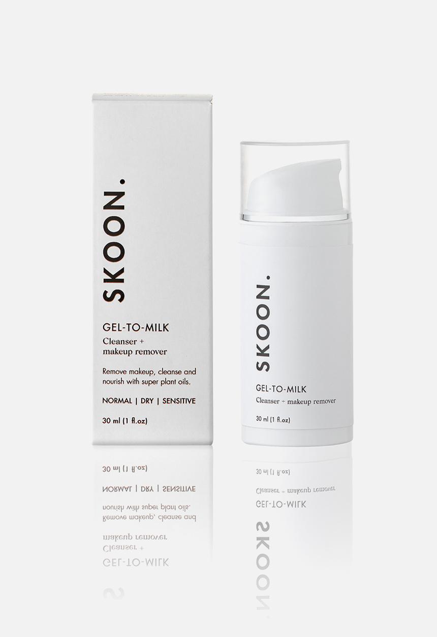 SKOON. - GEL-TO-MILK Cleanser + Makeup Remover - 30ml