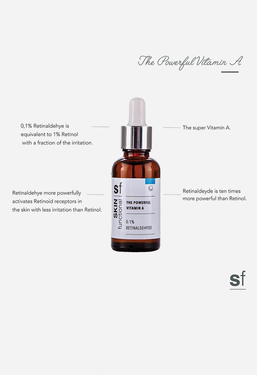 SKIN functional - The Powerful Vitamin A - 0,1% Retinaldehyde