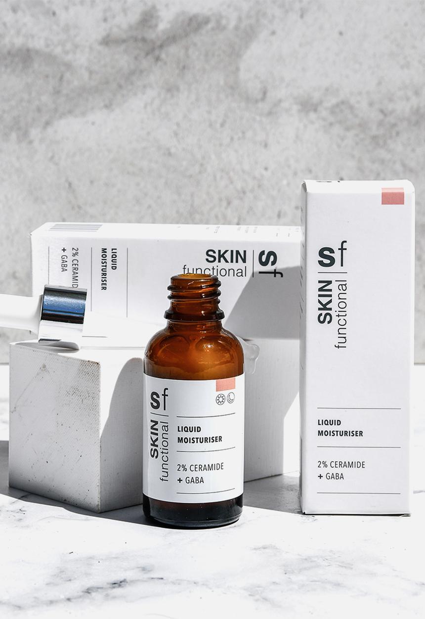 SKIN functional - 2% Ceramide + GABA - Liquid Moisturiser 