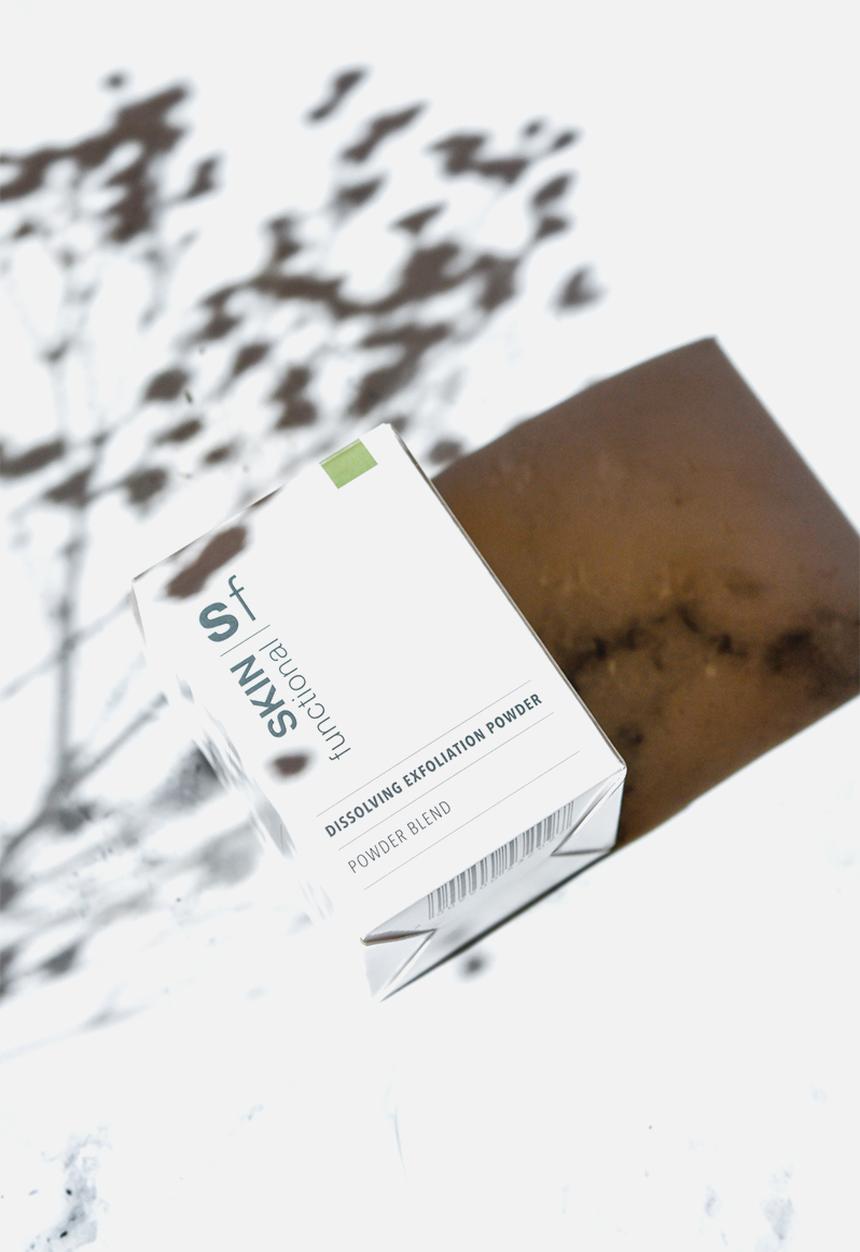 SKIN functional - Powder Blend - Dissolving Exfoliation Powder