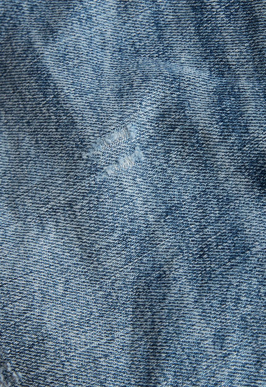 G-STAR - Tedie ultra high short - sun faded ice fog destroyed