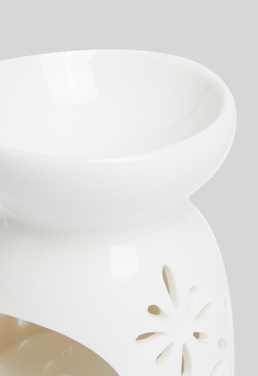Amanda Jayne - Star ceramic oil burner - white 