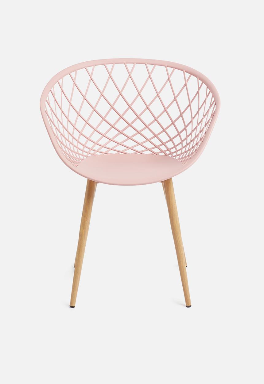 Fine Living - Everett chair - blush pink