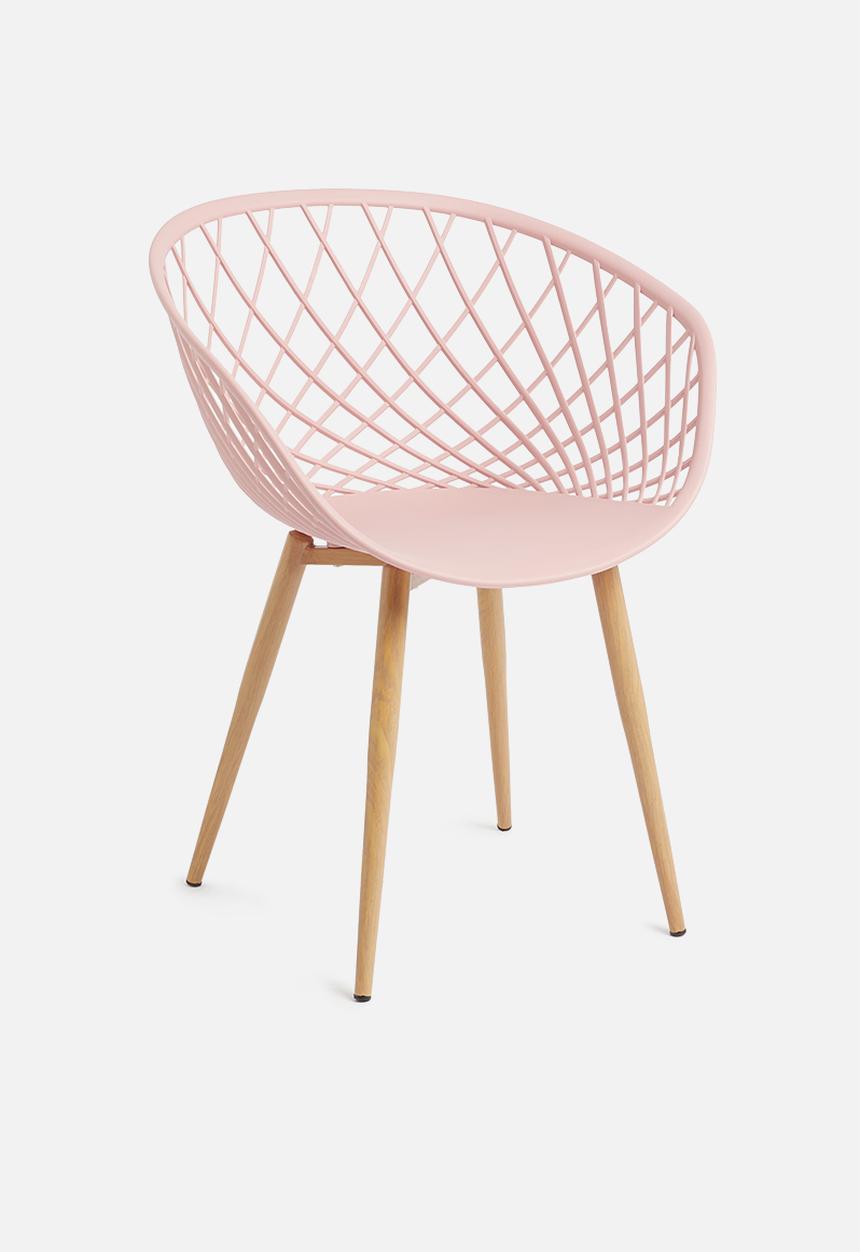 Fine Living - Everett chair - blush pink