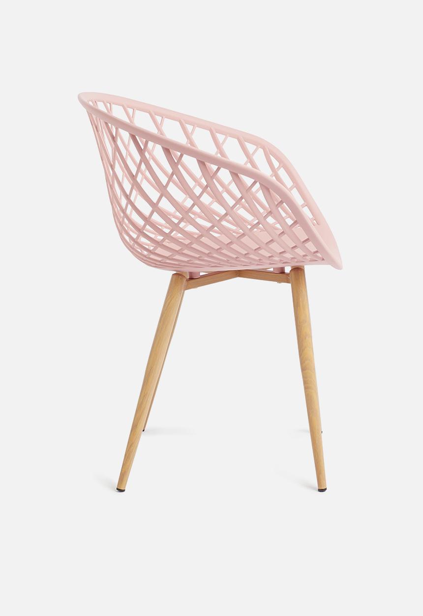 Fine Living - Everett chair - blush pink