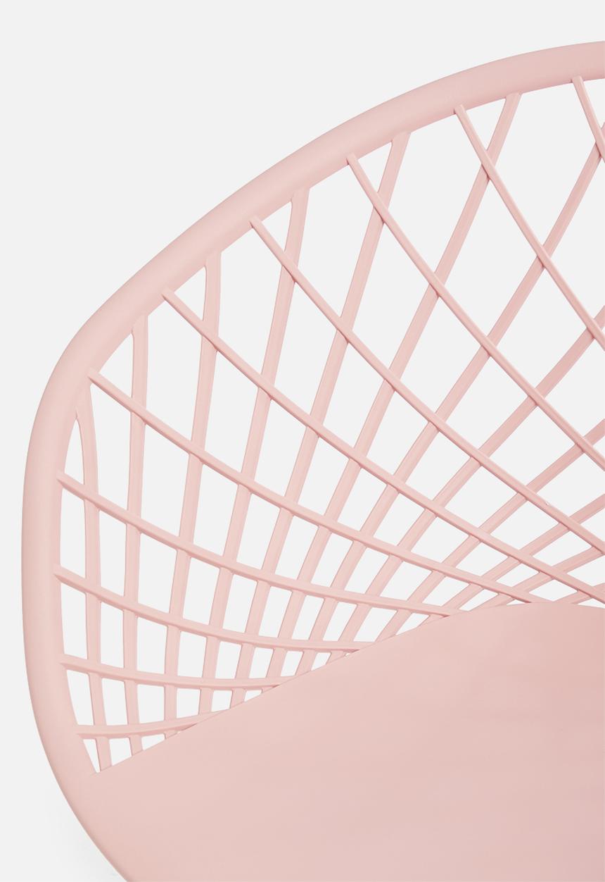 Fine Living - Everett chair - blush pink