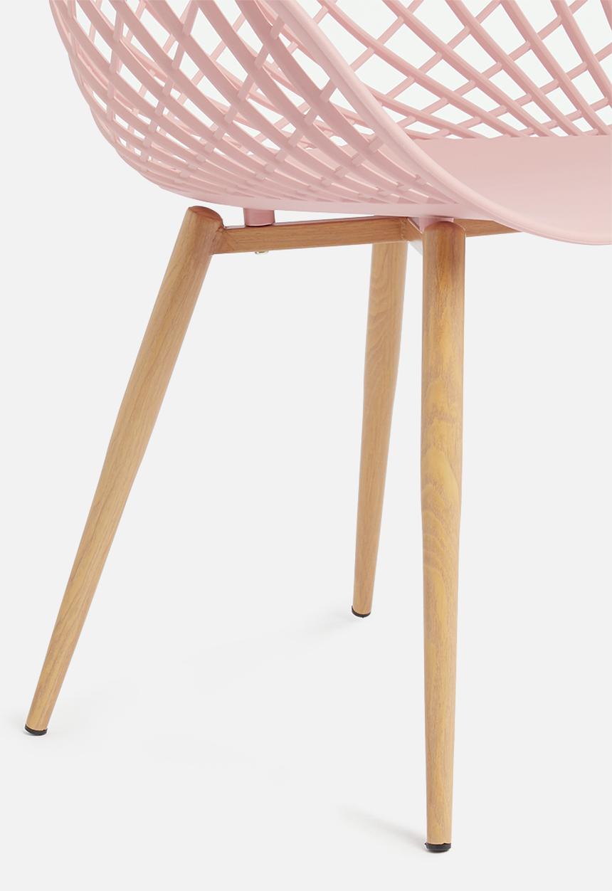 Fine Living - Everett chair - blush pink