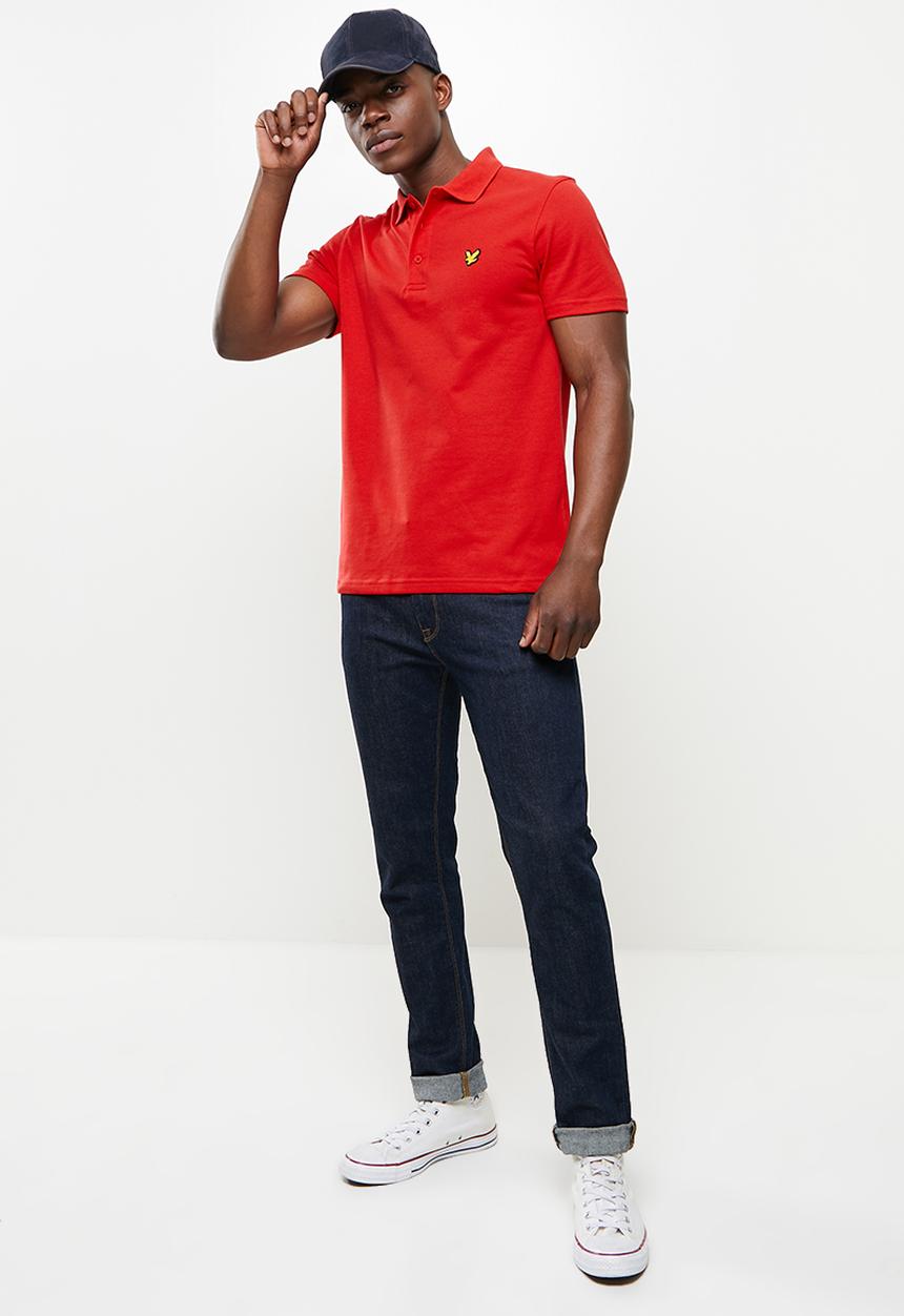 Lyle & Scott - Sport short sleeve polo - red