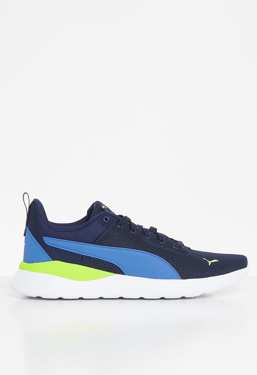 PUMA - Anzarun lite - peacoat-star sapphire-sharp green