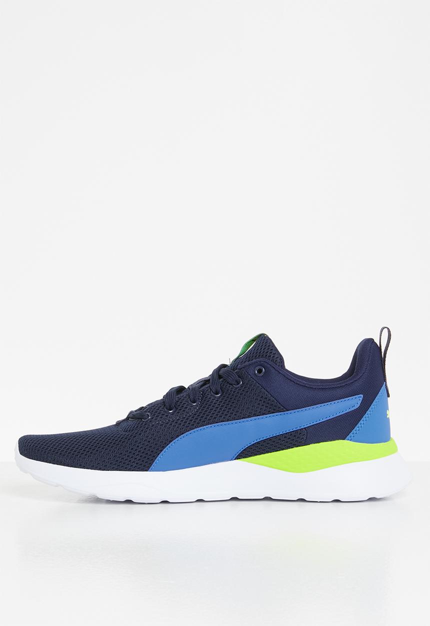 PUMA - Anzarun lite - peacoat-star sapphire-sharp green