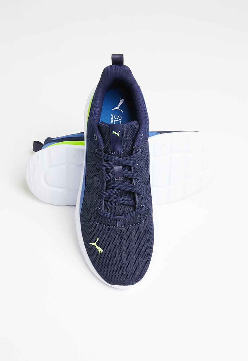 PUMA - Anzarun lite - peacoat-star sapphire-sharp green