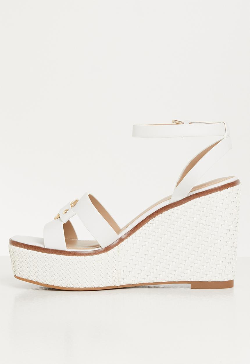 ALDO - Onan wedge heel - white