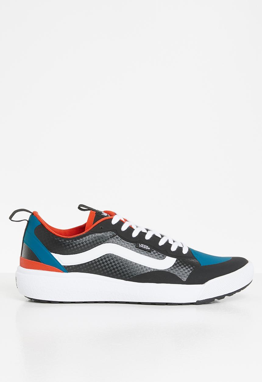 Vans - Ua ultrarange exo - (carbon) black/electric orange