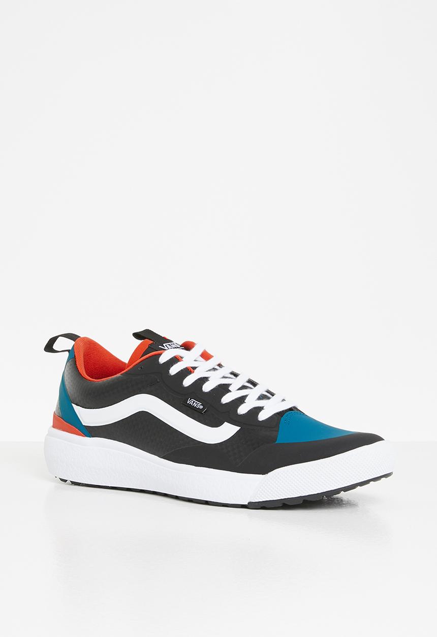 Vans - Ua ultrarange exo - (carbon) black/electric orange